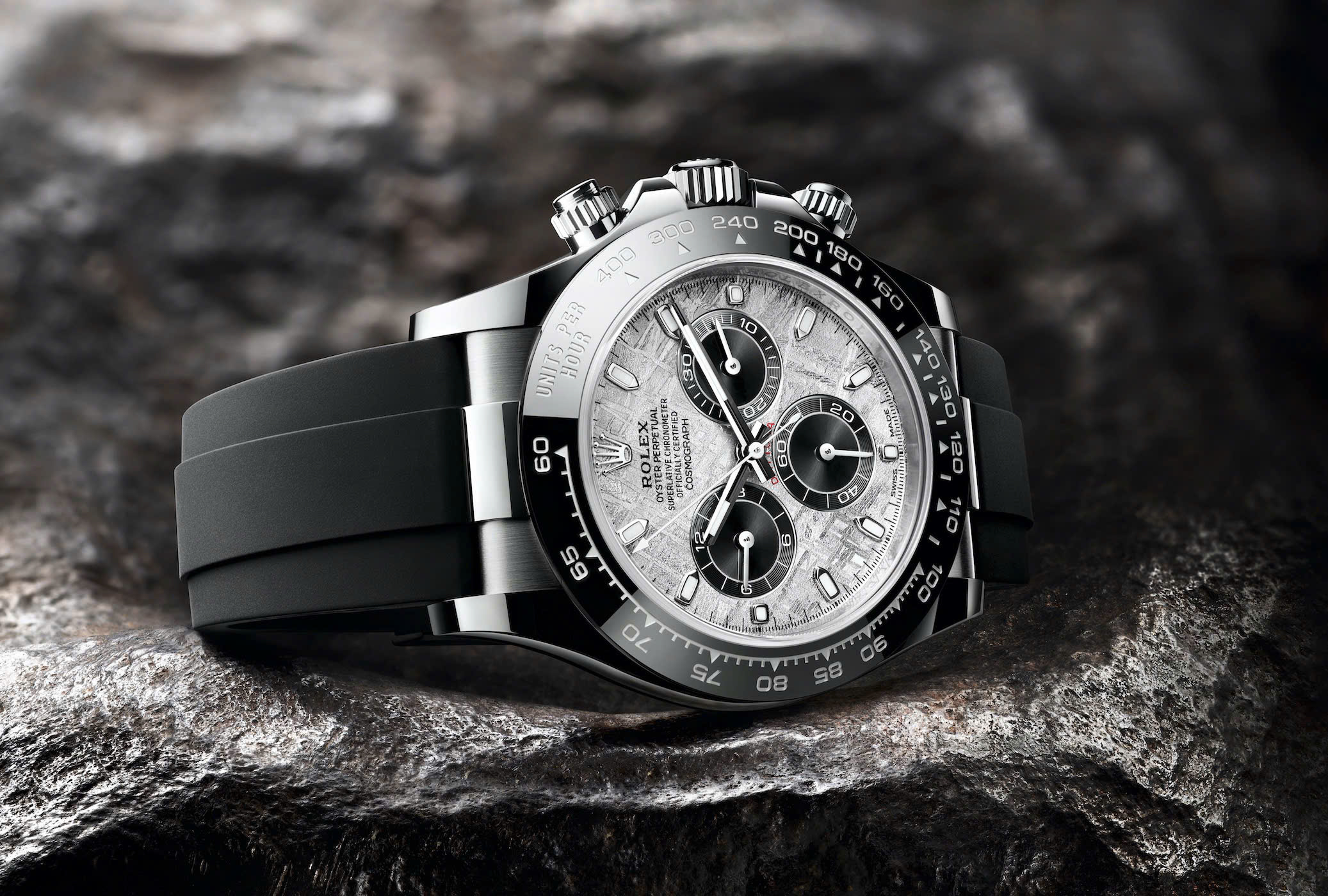 Vẻ đẹp mặt số thiên thạch trên chiếc đồng hồ Rolex Daytona 2