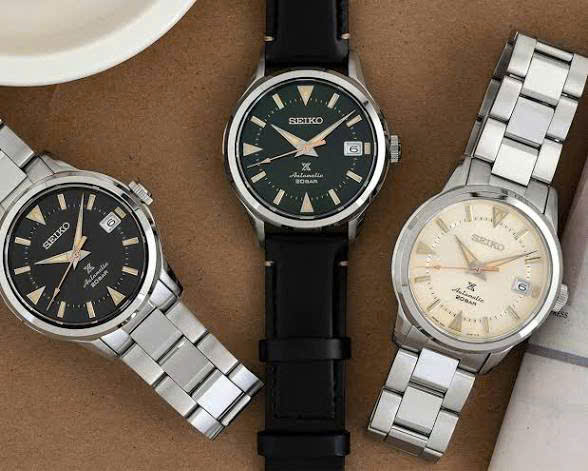 La bàn mặt trời cực chất trên dòng đồng hồ Seiko Alpinist 2