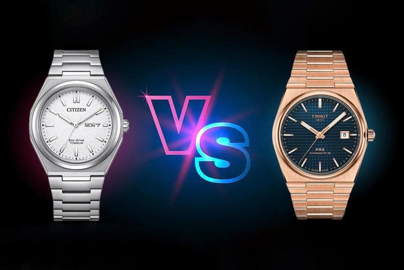 So sánh Tissot PRX Quartz và Tissot PRX Automatic khác nhau gì 2