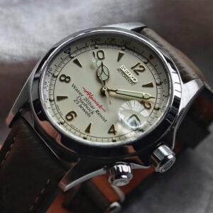 La bàn mặt trời cực chất trên dòng đồng hồ Seiko Alpinist 3