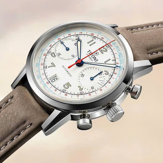 Vẻ đẹp cổ điển của mẫu đồng hồ bấm giờ Vintage Chronograph nam 3