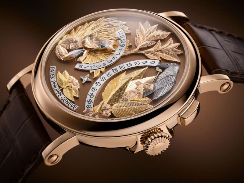 Nghệ thuật điêu khắc siêu thực trên đồng hồ Patek Philippe 4