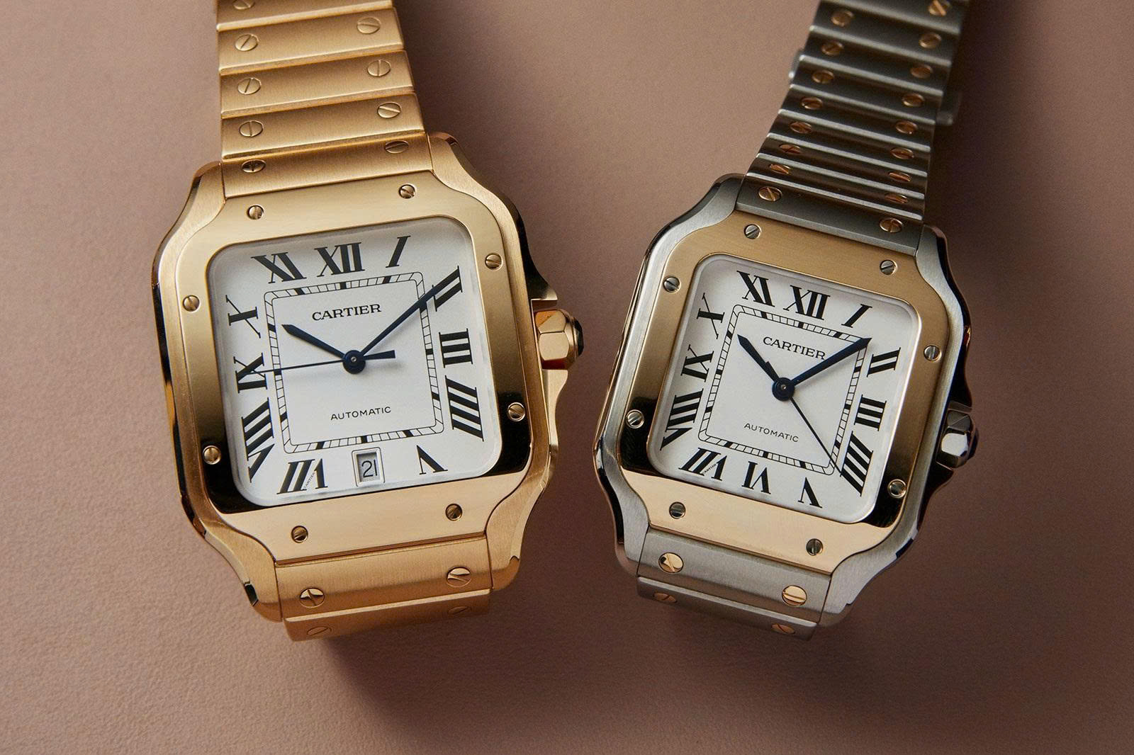 Vẻ đẹp của những chiếc đồng hồ mặt vuông thương hiệu Cartier 4