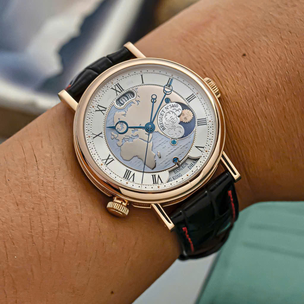Nghệ thuật chạm khắc đỉnh cao trên đồng hồ nam Breguet Classique 1