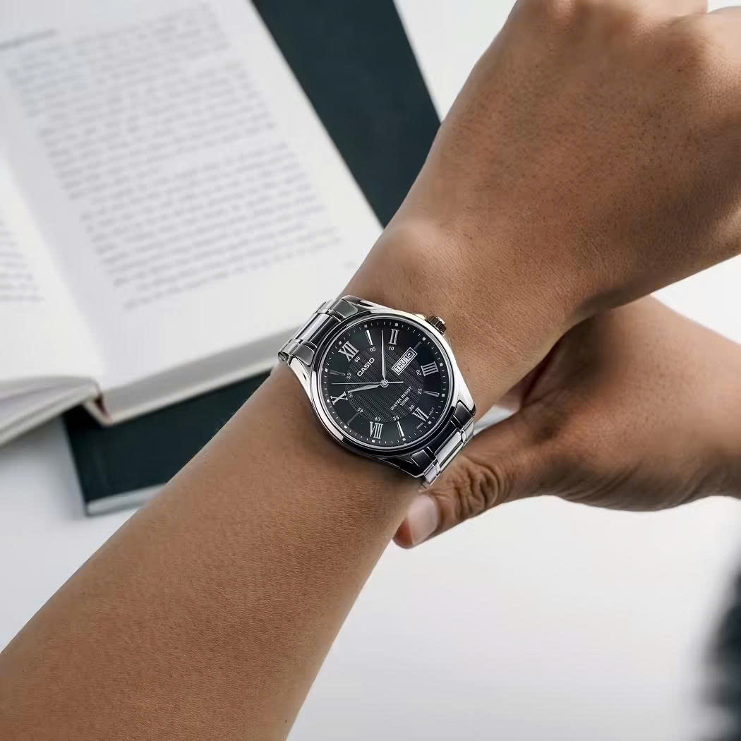 Đồng hồ Casio dây kim loại nam thanh lịch đáng mua nhất 4