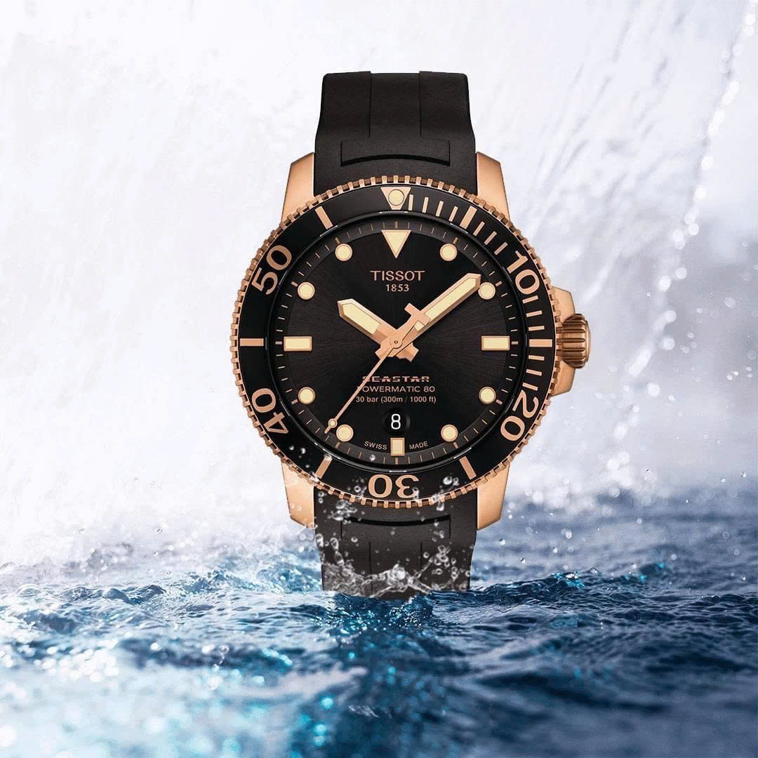Đánh giá chi tiết quái vật biển sâu Tissot Seastar 1000 mới 2