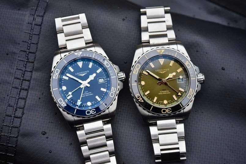 Đánh giá chất lượng đồng hồ Longines HydroConquest GMT mặt xanh lá 3