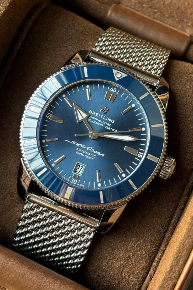 Tinh thần đại dương phóng khoáng cùng Breitling Superocean Heritage 1