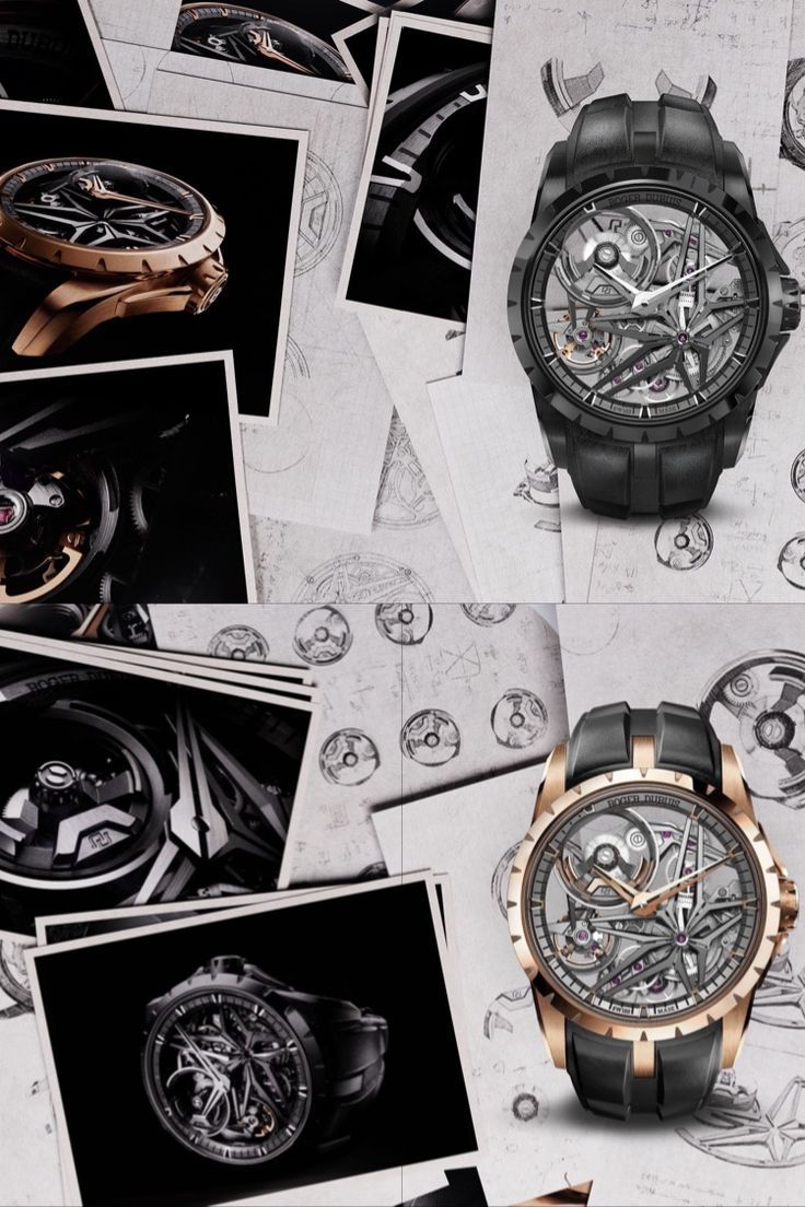 Kiến trúc cơ khí điên rồ dòng Roger Dubuis Excalibur 1