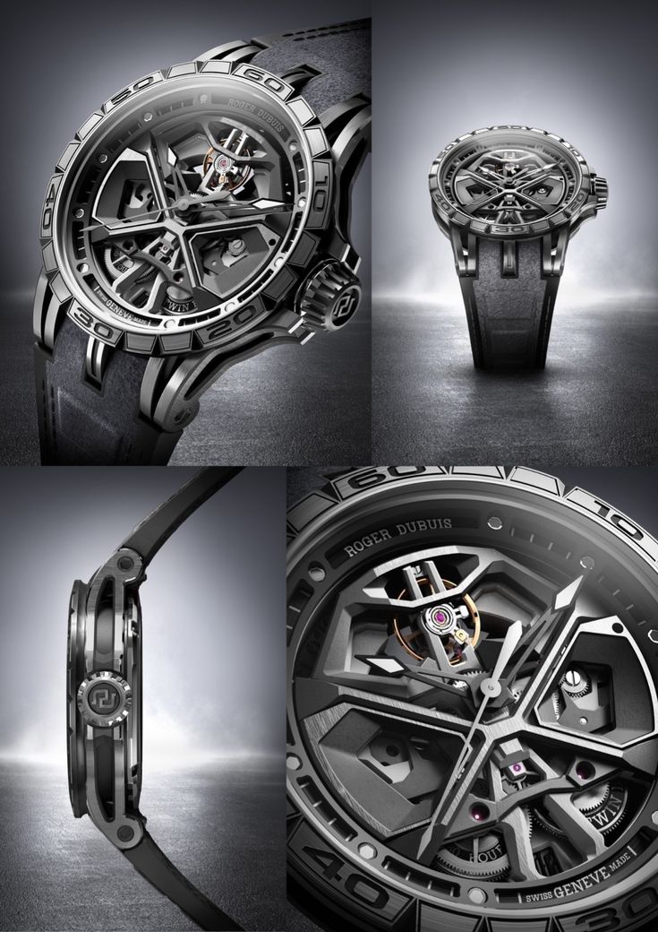 Kiến trúc cơ khí điên rồ dòng Roger Dubuis Excalibur 2