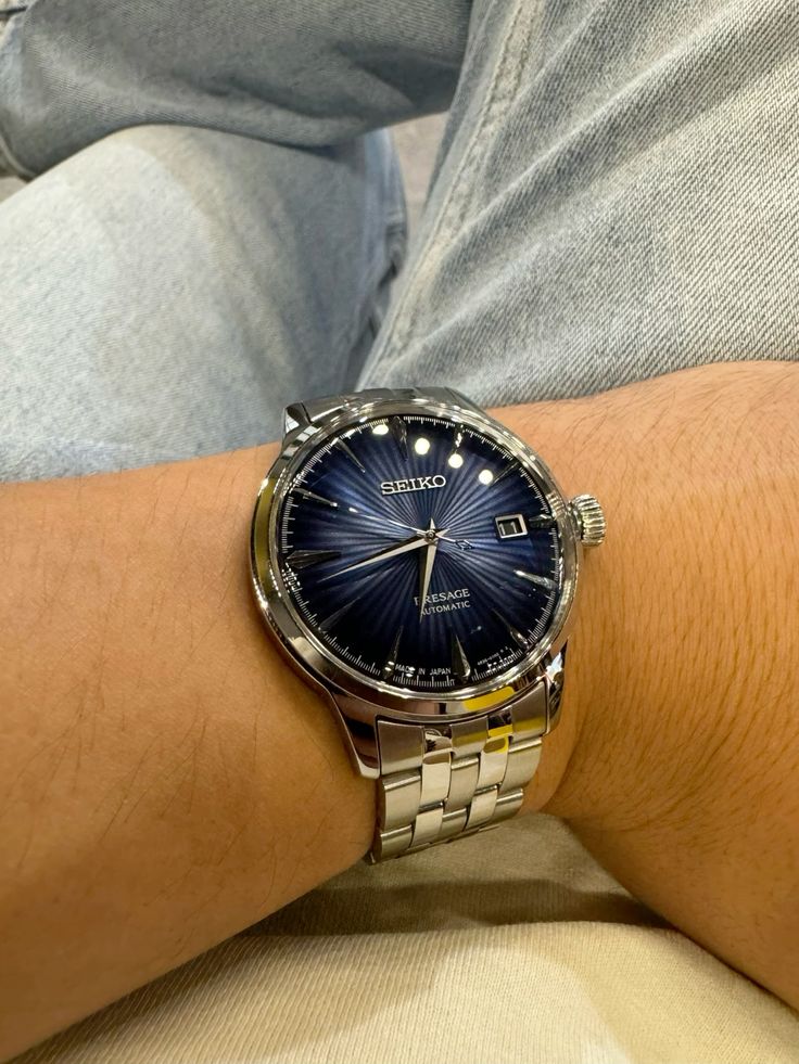 Chiều sâu mặt số tráng men dòng Seiko Presage Enamel 3