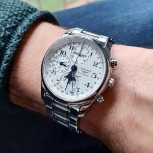 Chiêm ngưỡng bộ kim xanh tuyệt đẹp trên Longines Master mới 1