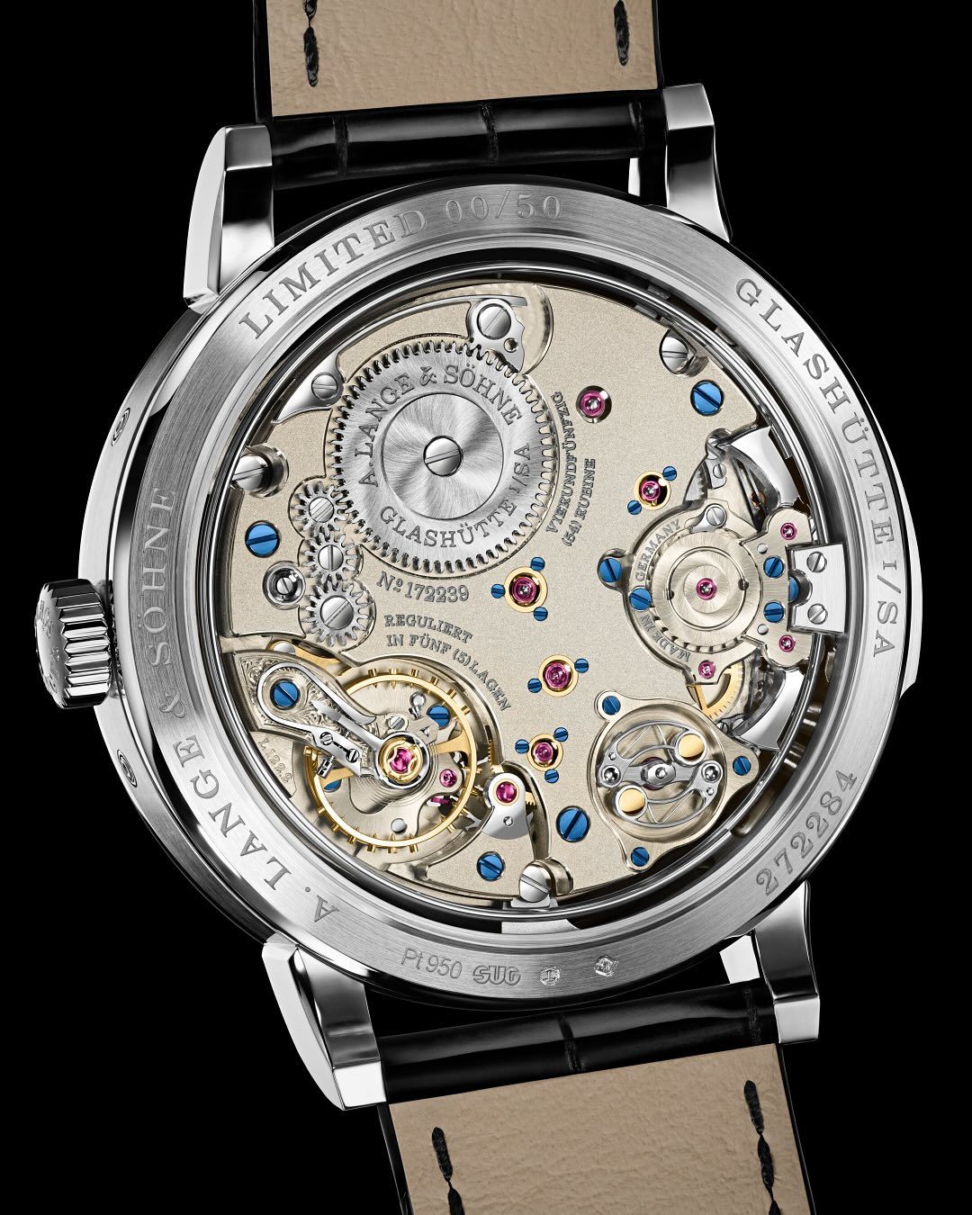 Kiệt tác cơ học tinh vi A. Lange & Söhne Zeitwerk mới. 3