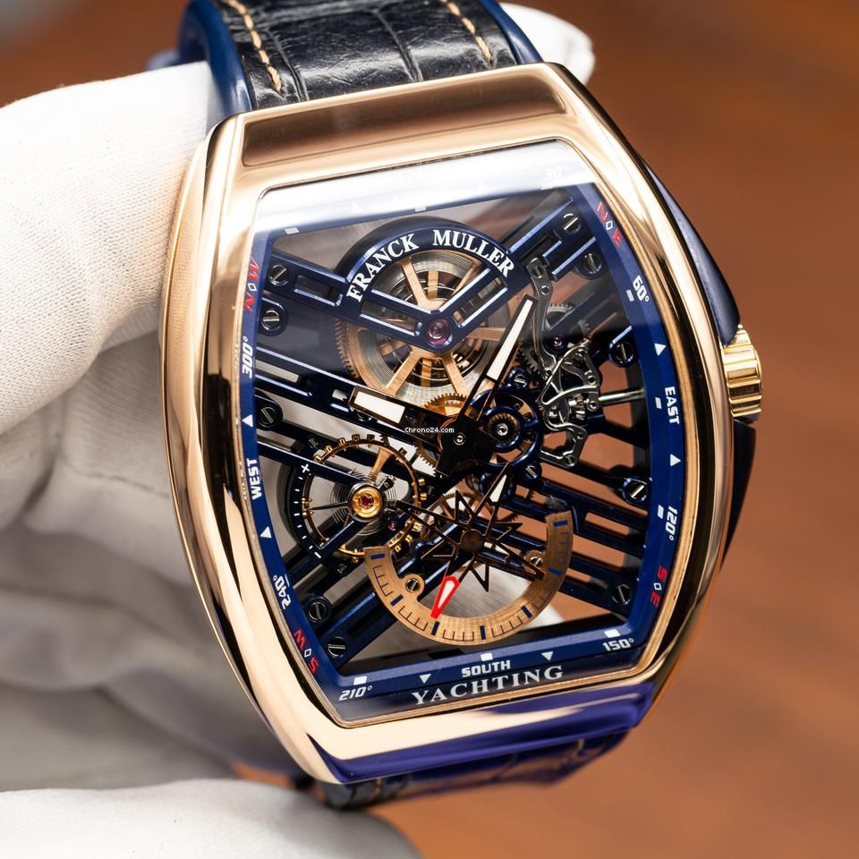 Thiết kế cực kỳ lấp lánh trên chiếc Franck Muller Vanguard. 1
