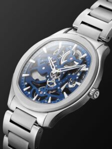 Khám phá thiết kế siêu mỏng của mẫu Piaget Polo Skeleton. 1