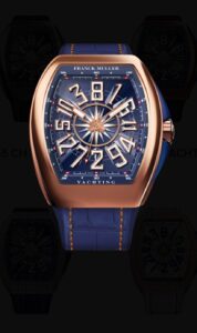 Thiết kế cực kỳ lấp lánh trên chiếc Franck Muller Vanguard. 2