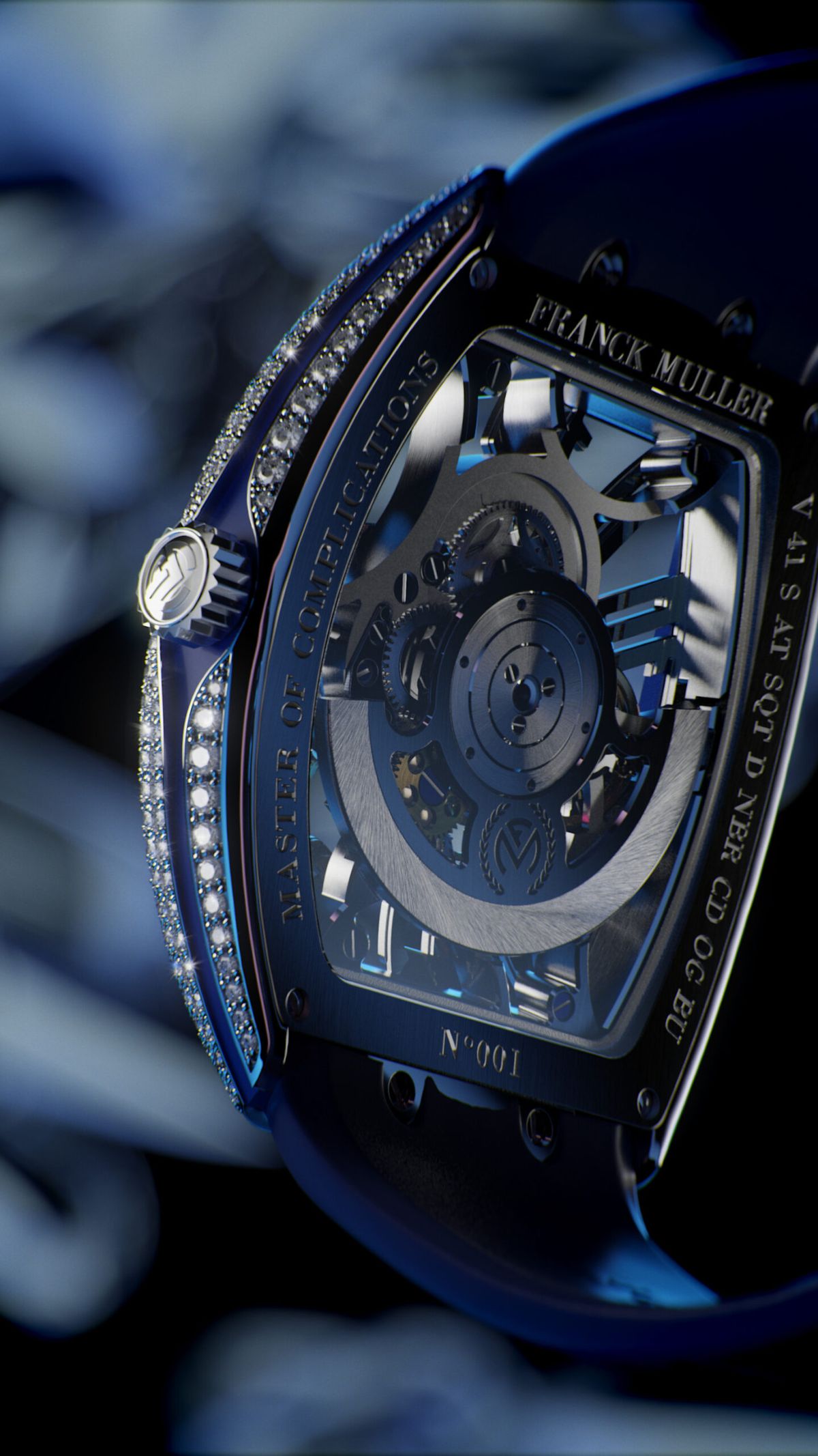 Phá vỡ mọi giới hạn thiết kế Franck Muller Vanguard. 1