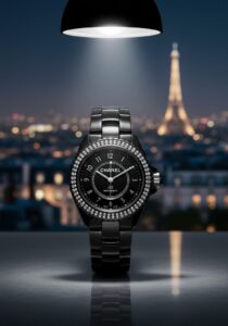 Dấu ấn vật liệu gốm sứ đỉnh cao trên Chanel J12 2