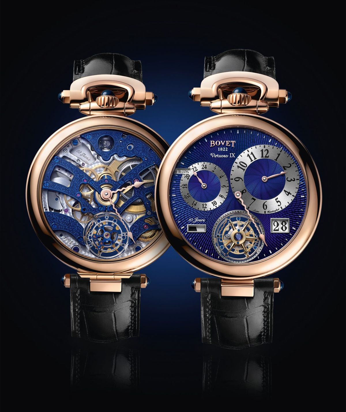Nghệ thuật tráng men tinh xảo của cỗ máy Bovet 1822. 2