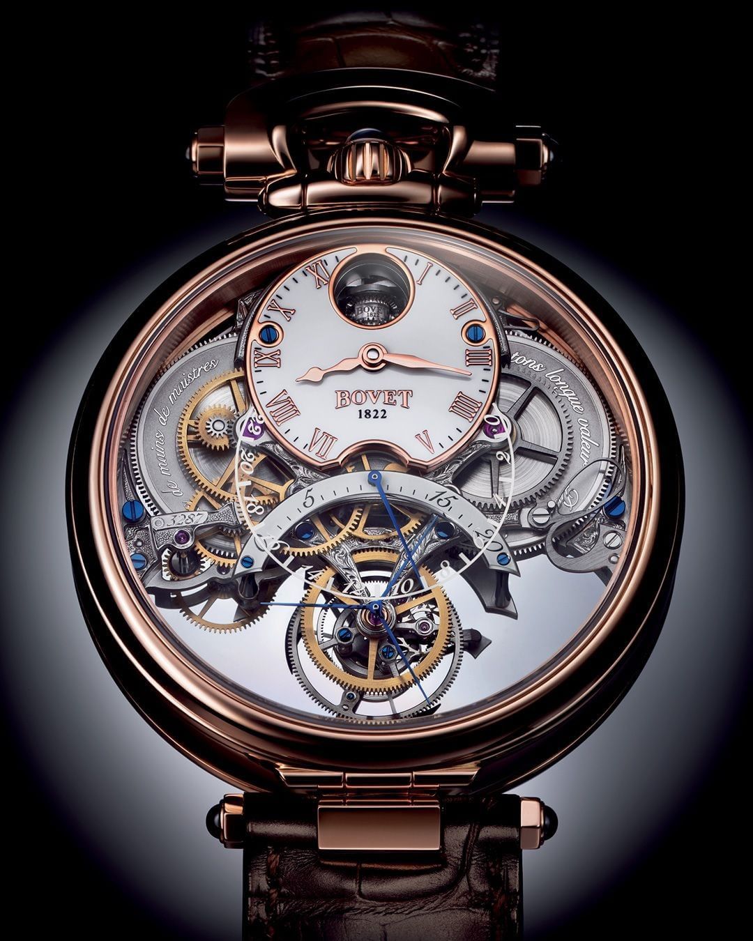 Nghệ thuật tráng men đỉnh cao trên Bovet Amadeo Fleurier. 1