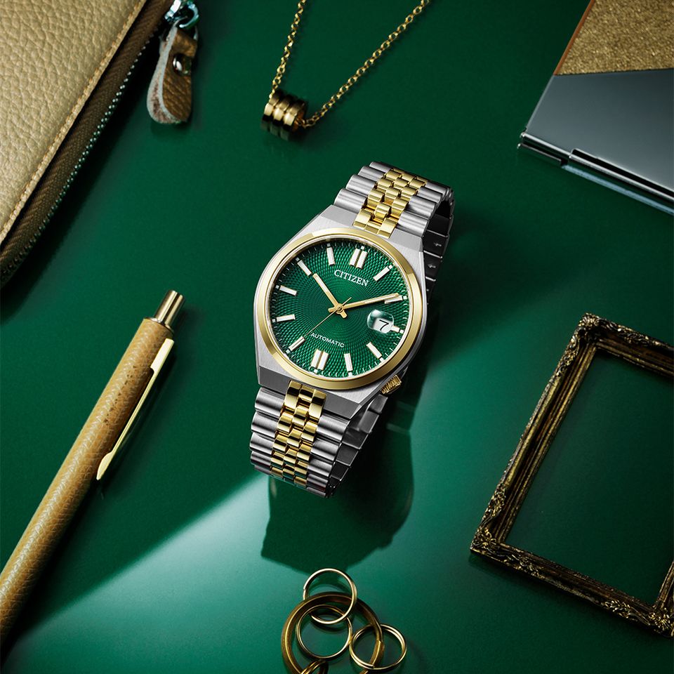 Khám phá nghệ thuật phối màu trên dòng Citizen Tsuyosa Automatic. 2