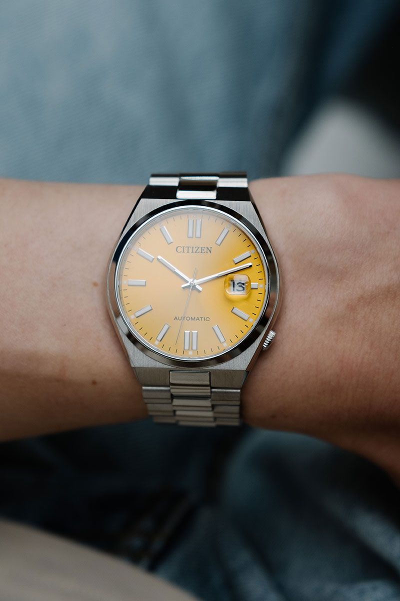 Khám phá nghệ thuật phối màu trên dòng Citizen Tsuyosa Automatic. 3