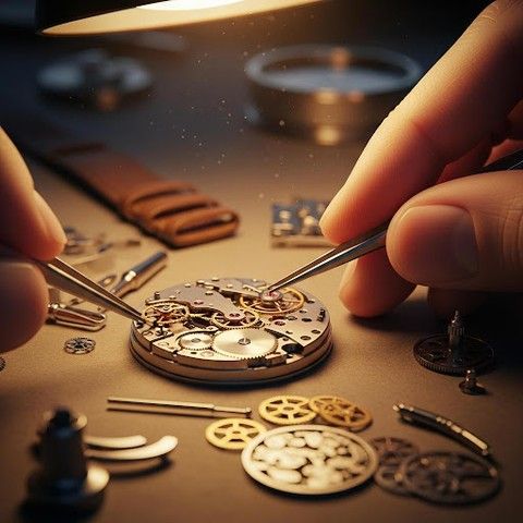 Hướng dẫn phân biệt đồng hồ cơ và đồng hồ pin. 1