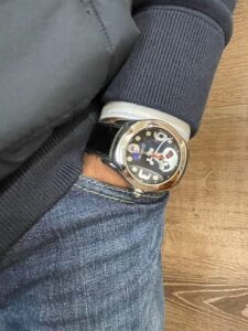 Cách xử lý hiện tượng gỉ sét mặt đáy Corum Bubble. 1