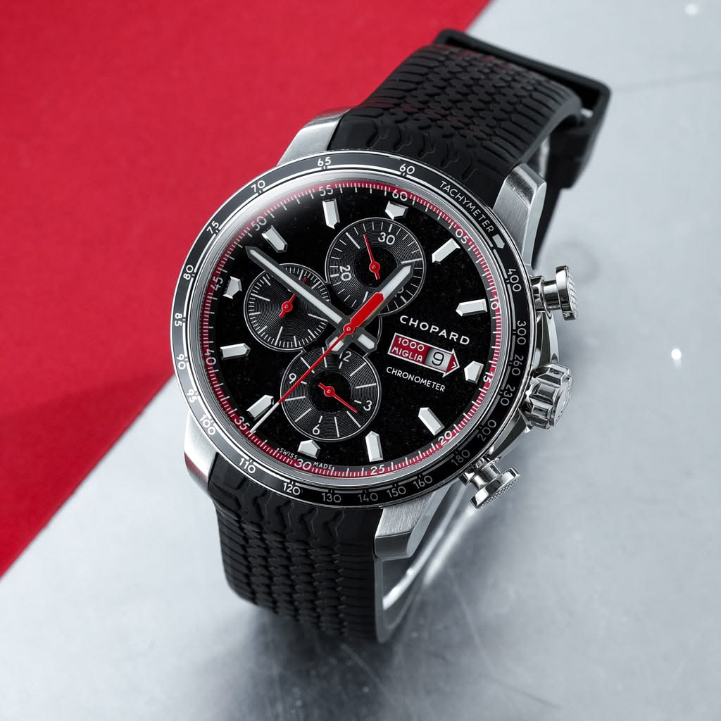 Vì sao kim xăng cỗ máy Chopard Mille Miglia không nhảy? 1
