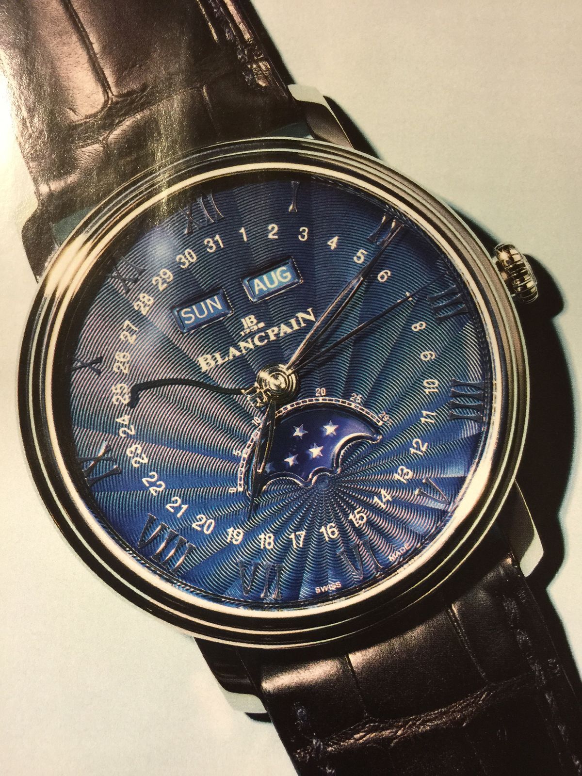 Tại sao kim nung xanh đồng hồ Blancpain có sức hút lớn? 2