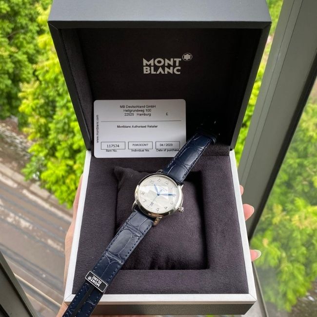 Hướng dẫn kiểm tra chiếc đồng hồ Montblanc cũ chính hãng 1